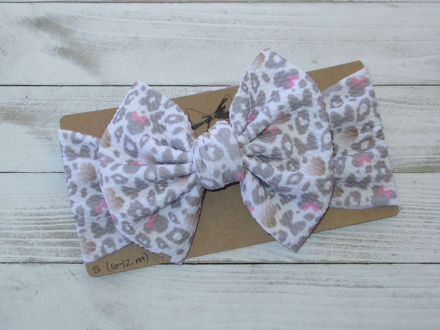 Minnie's Cheetah Headwrap Bow