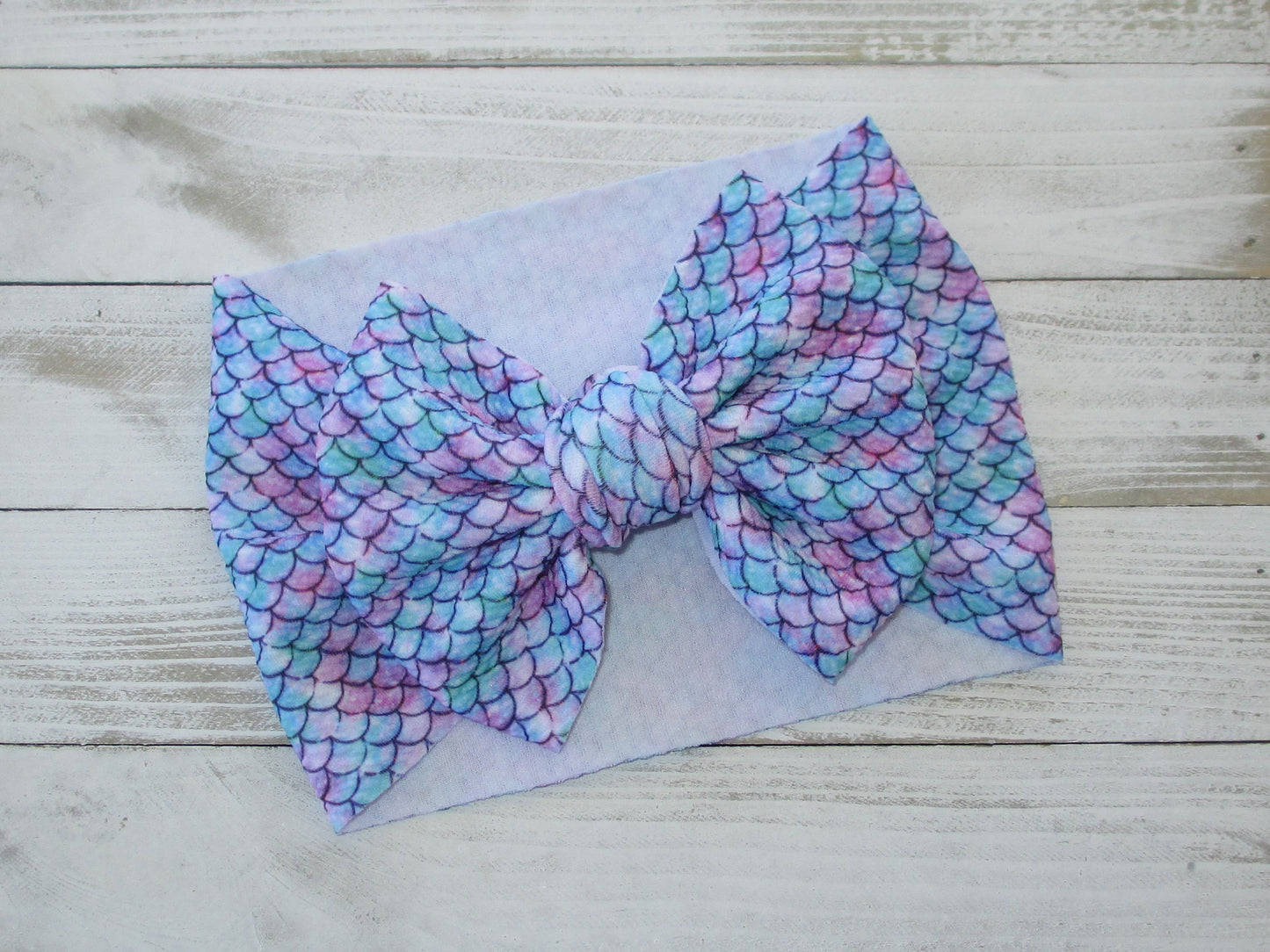 Mermaid Headwrap Bow