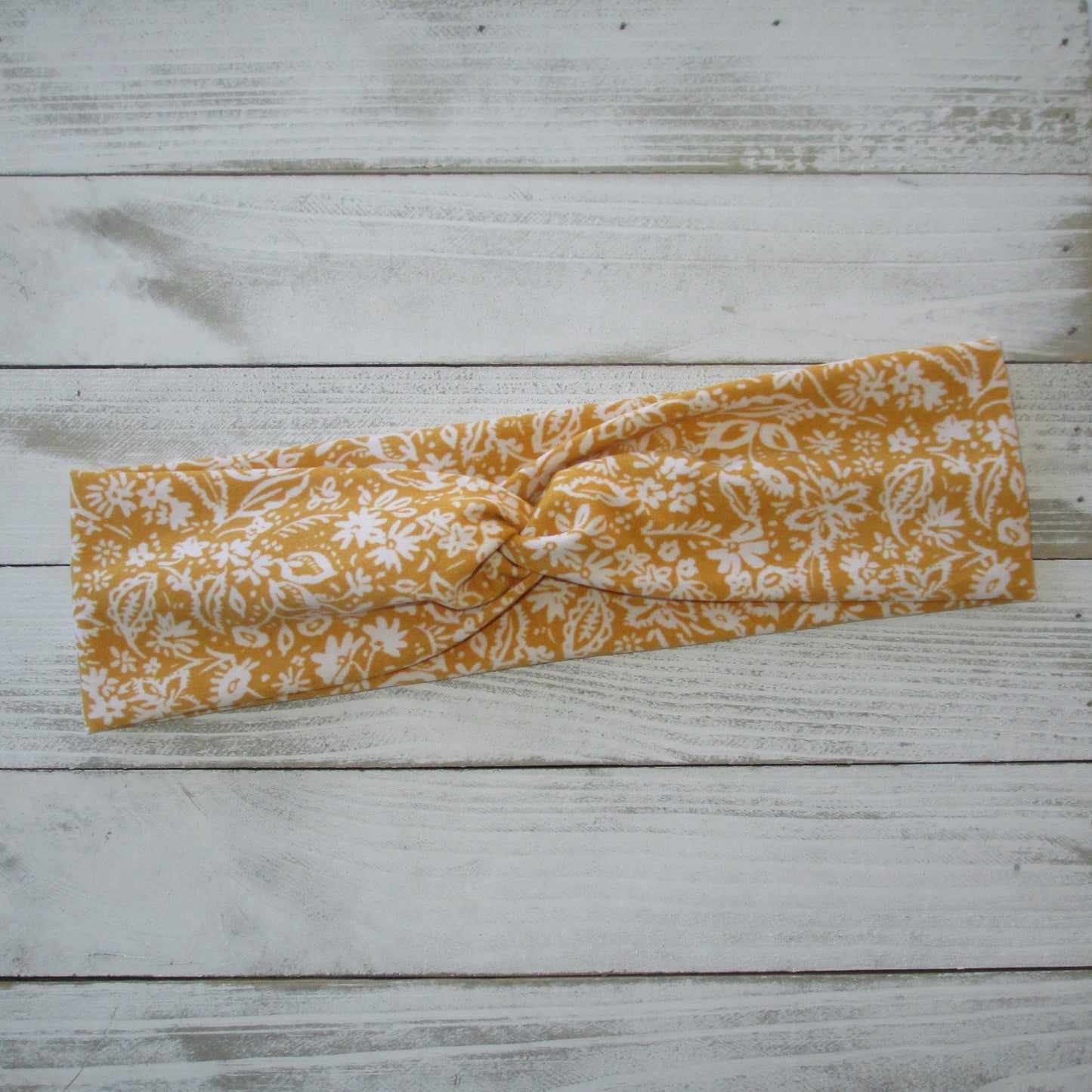 Yellow Floral Headband