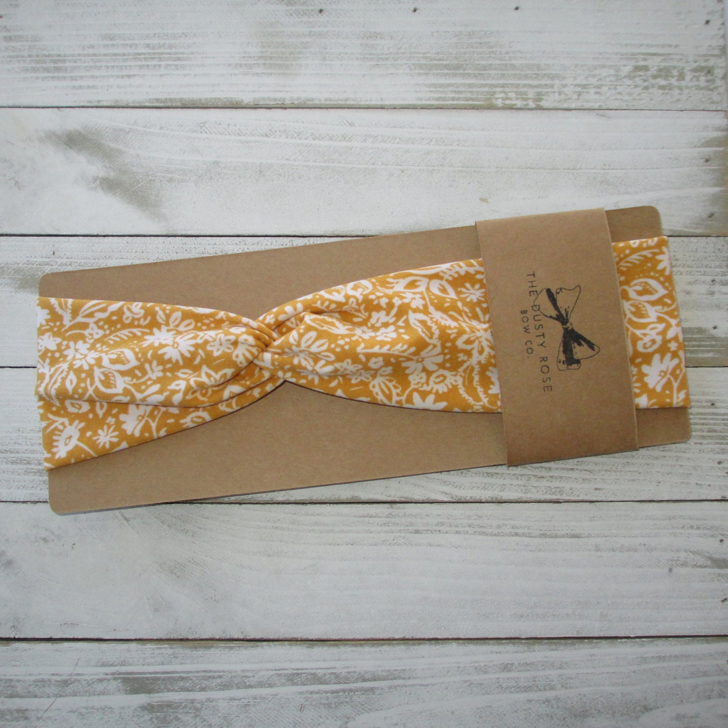 Yellow Floral Headband