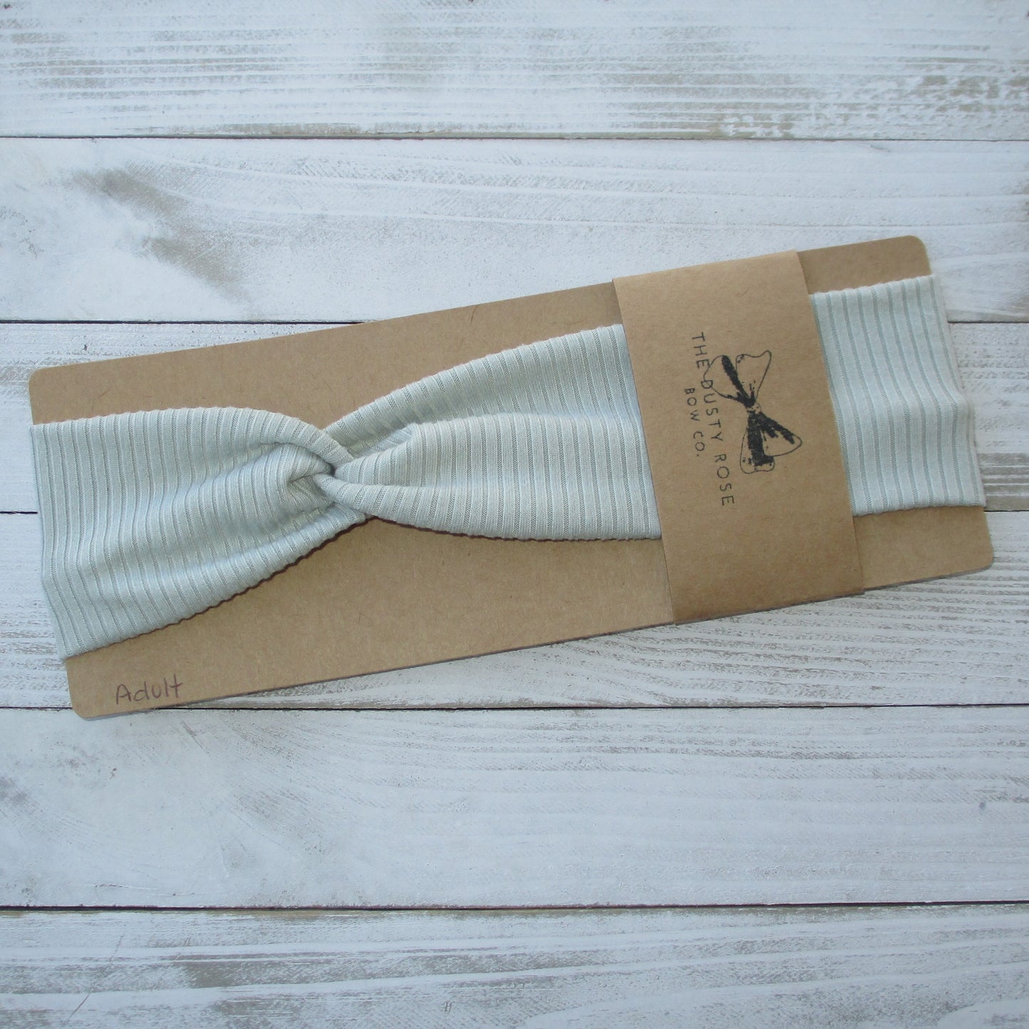 Aqua Gray Headband