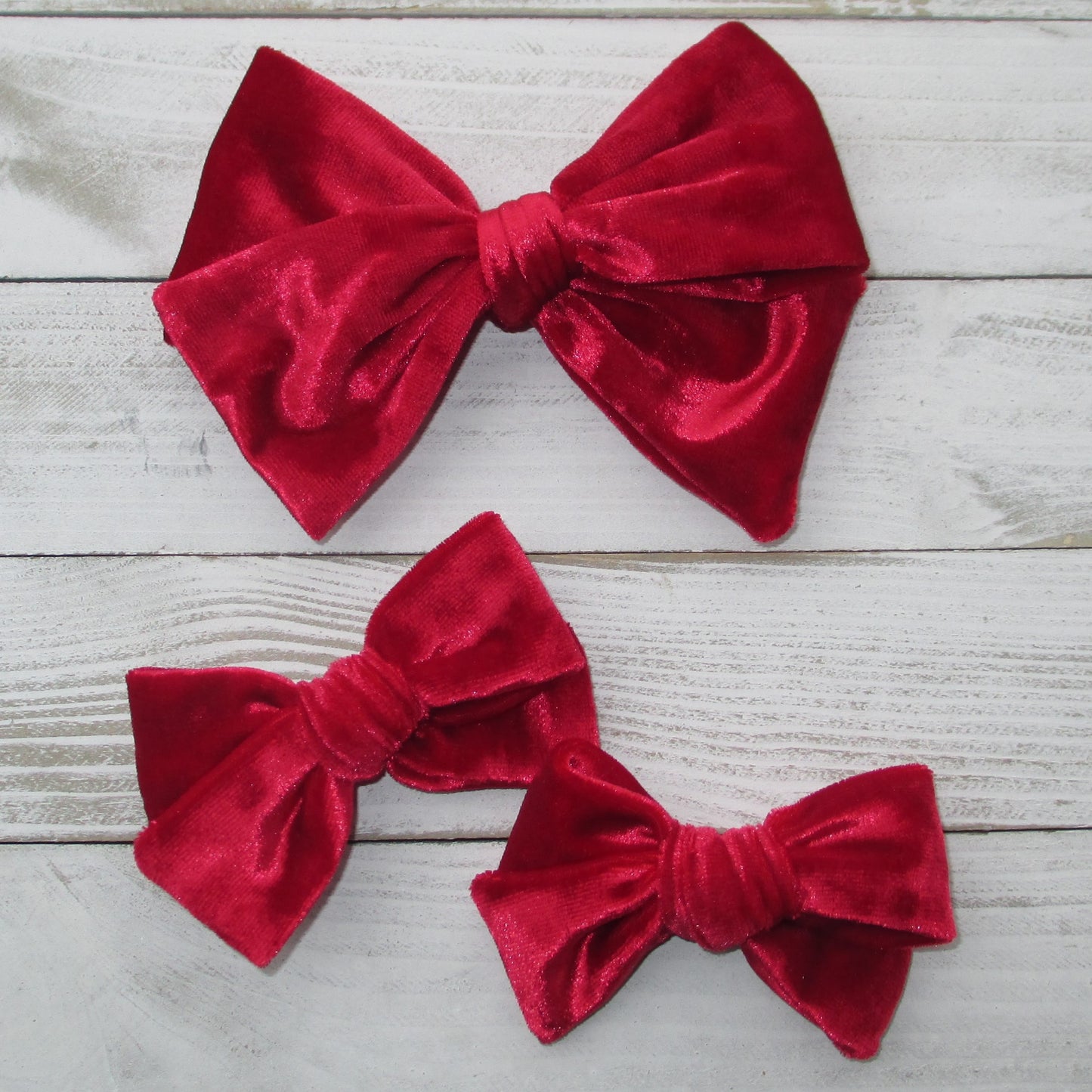 Red Velvet Hairbow