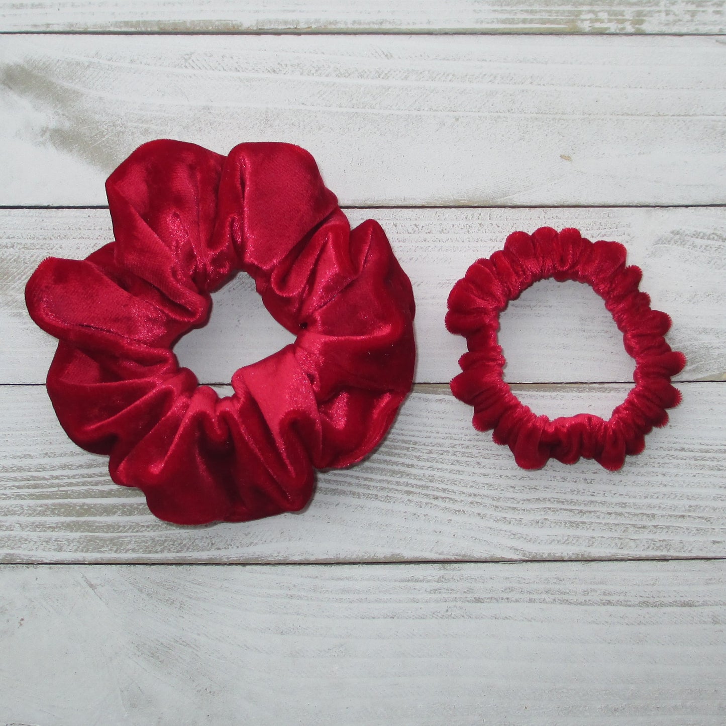 Red Velvet Scrunchie