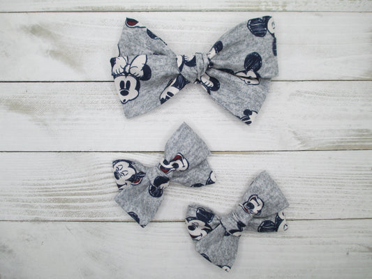 Mickey and Minnie Hairbow