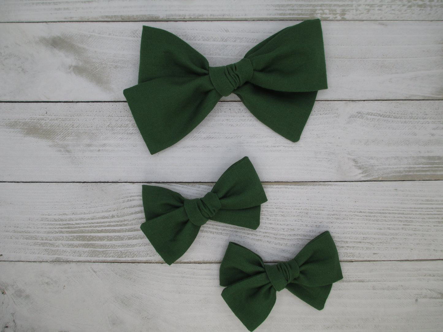 Basil Green Hairbow