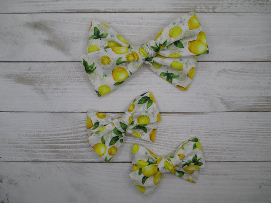 Lemon Hairbow