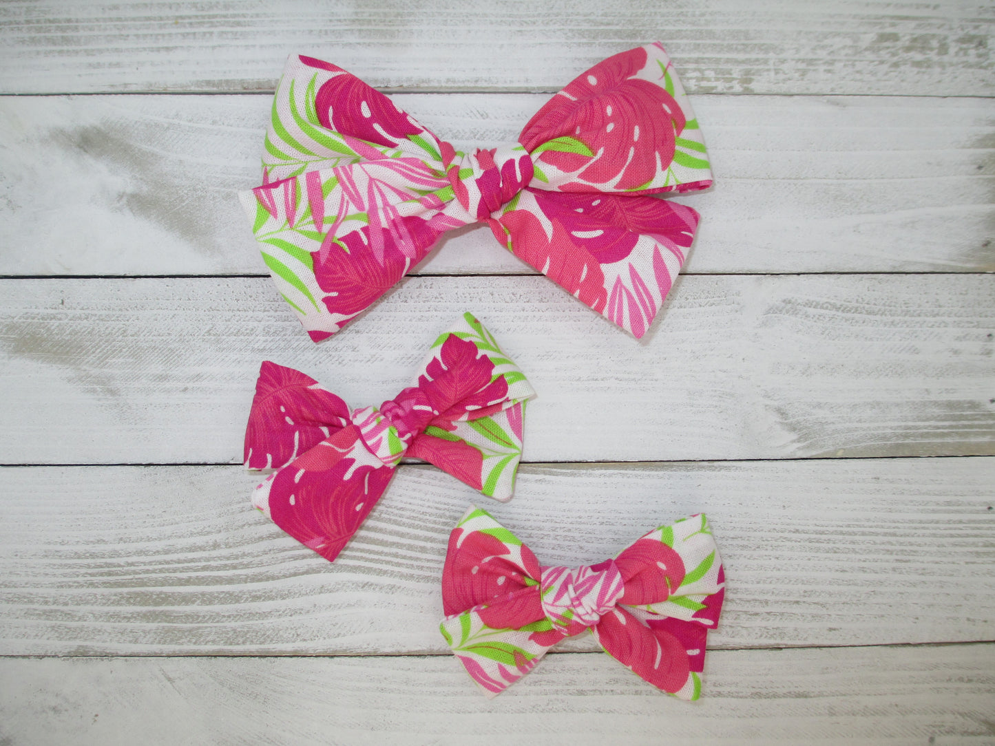 Tropical Pink Hairbow