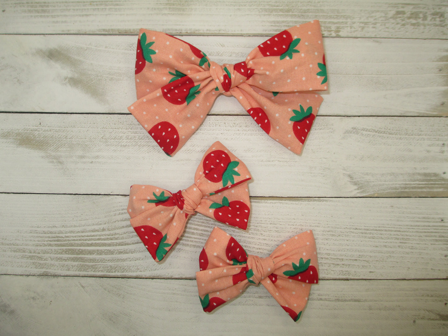 Strawberry Hairbow