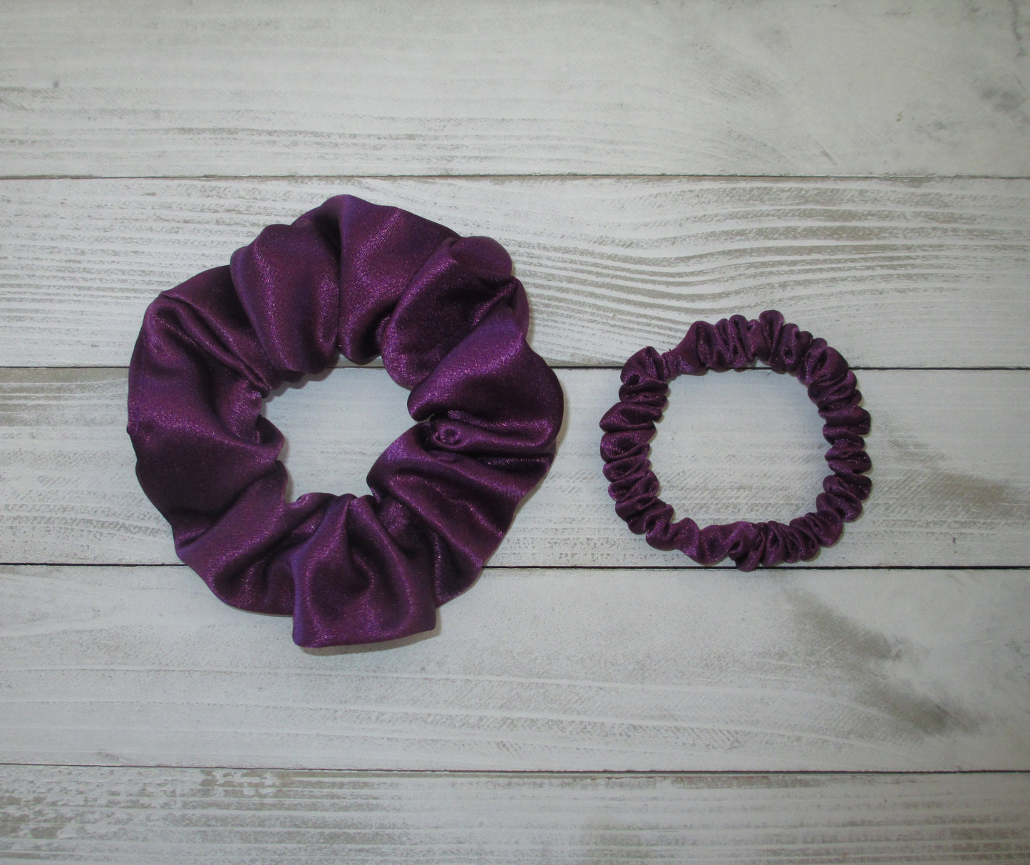 Plum Scrunchie