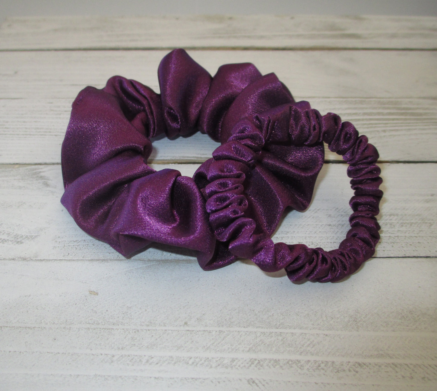 Plum Scrunchie