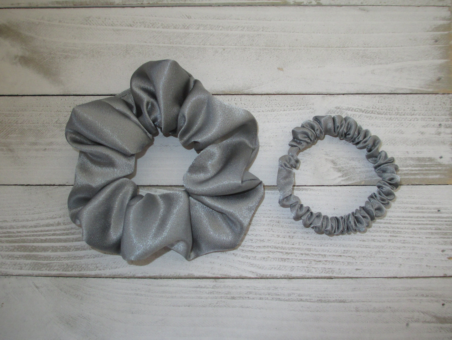 Grey Scrunchie