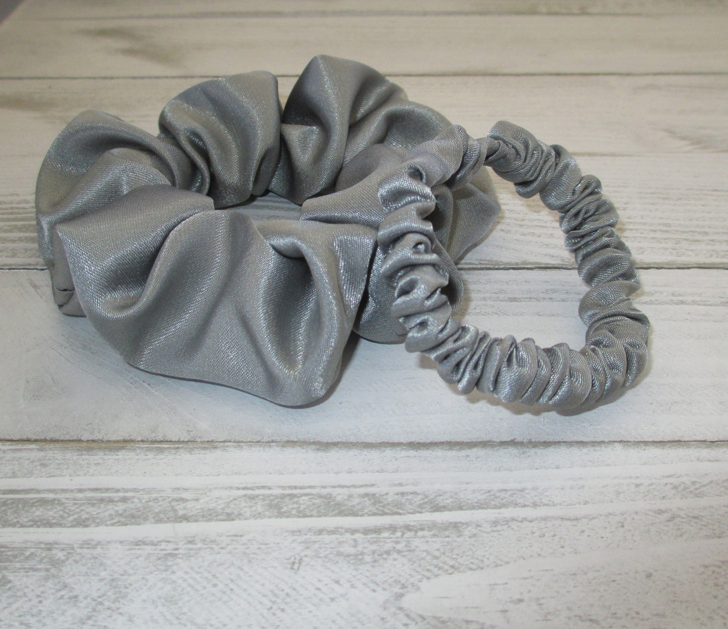 Grey Scrunchie