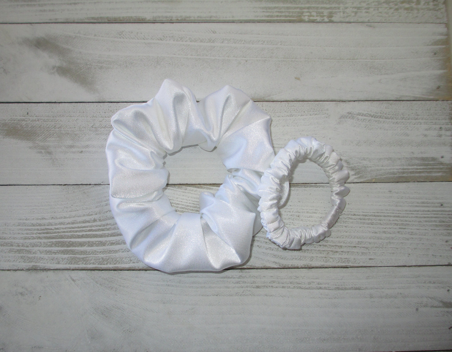 Bright White Scrunchie