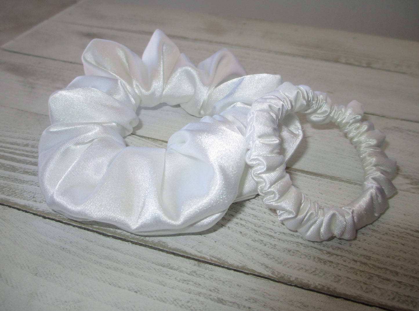 Bright White Scrunchie