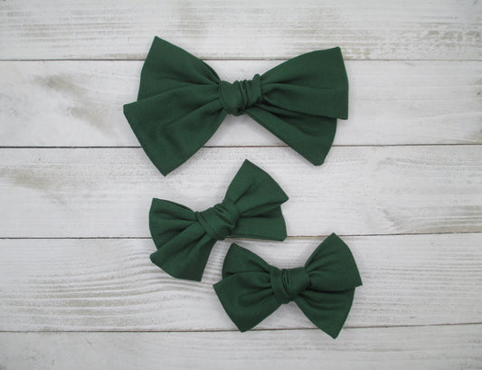 Evergreen Hairbow