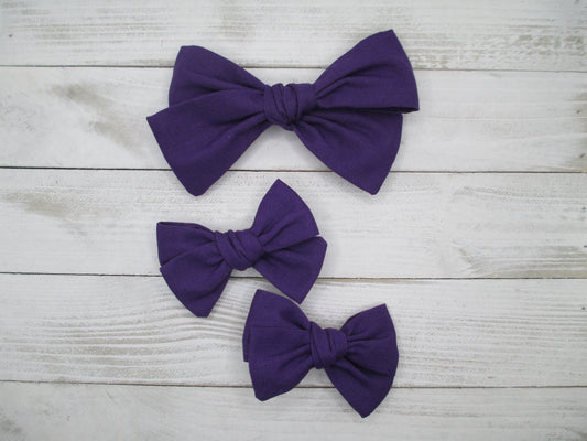 Purple Hairbow